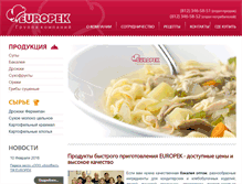 Tablet Screenshot of europek.ru